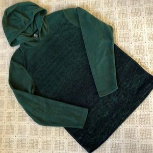 Mens Fleece Hooded Pullover